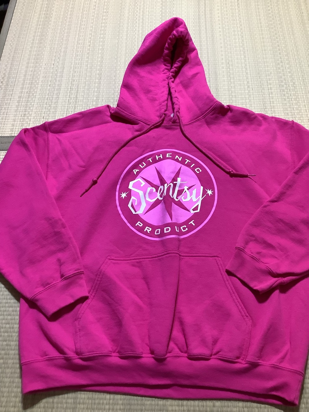 Scentsy Pink Fuchsia Logo Pullover Hoodie